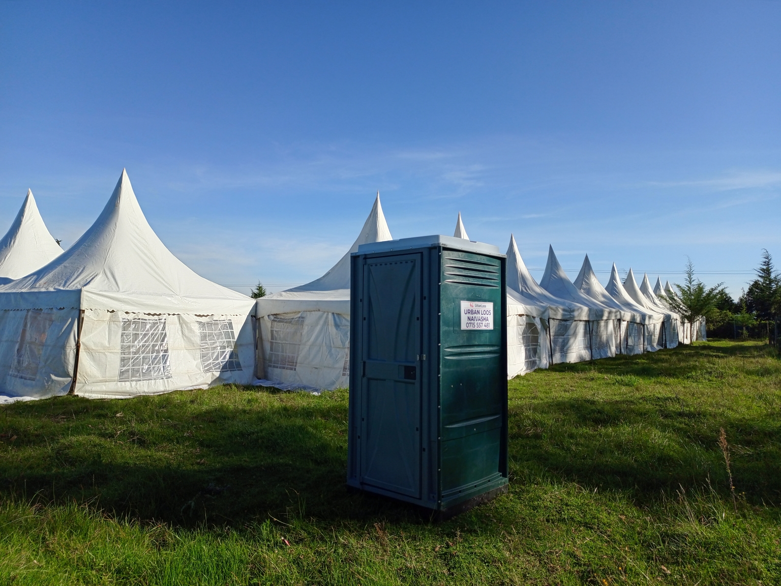 UrbanLoos mobile toilet hire in Kenya
